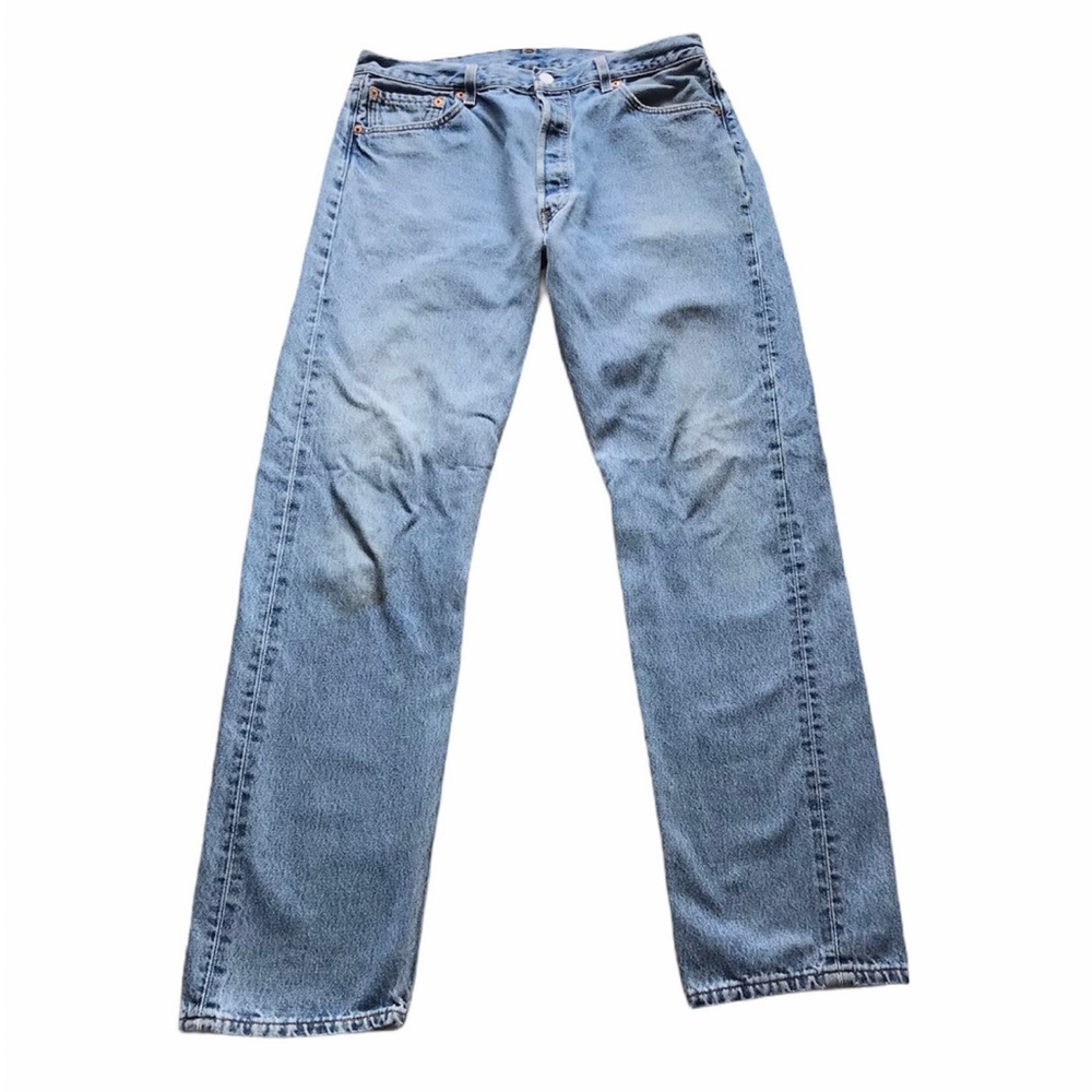 1990s LEVIS 501 Button Fly Vintage Denim // Size 36